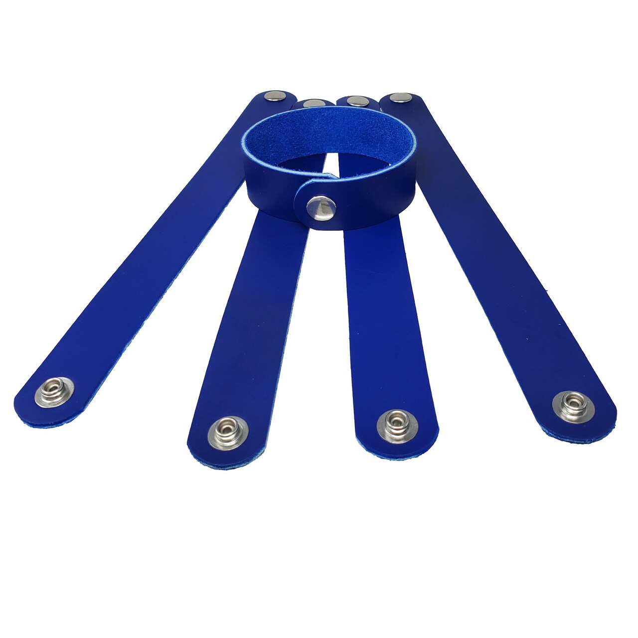 1" Latigo Leather Bracelets – DIY Hot Stamping & Engraving Blanks 6 Packs